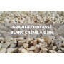 Gravier Blanc crème.. 4/6 concassé . EuroBag 950Kgs