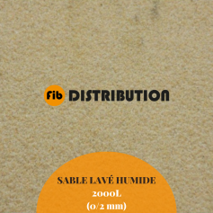 Sable Lavé Humide 2000L.. sable 0..1_2 mm.. sac de 25 kg