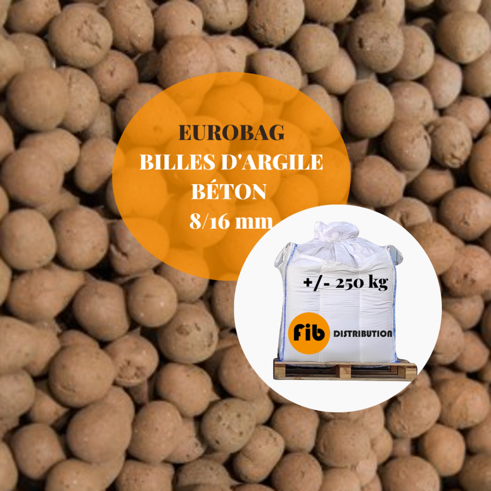 Billes d'argile - 8/16 - Big Bag Direct