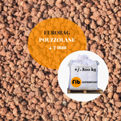 Eurobag +/- 800 Kg - POUZZOLANE 4/7 mm